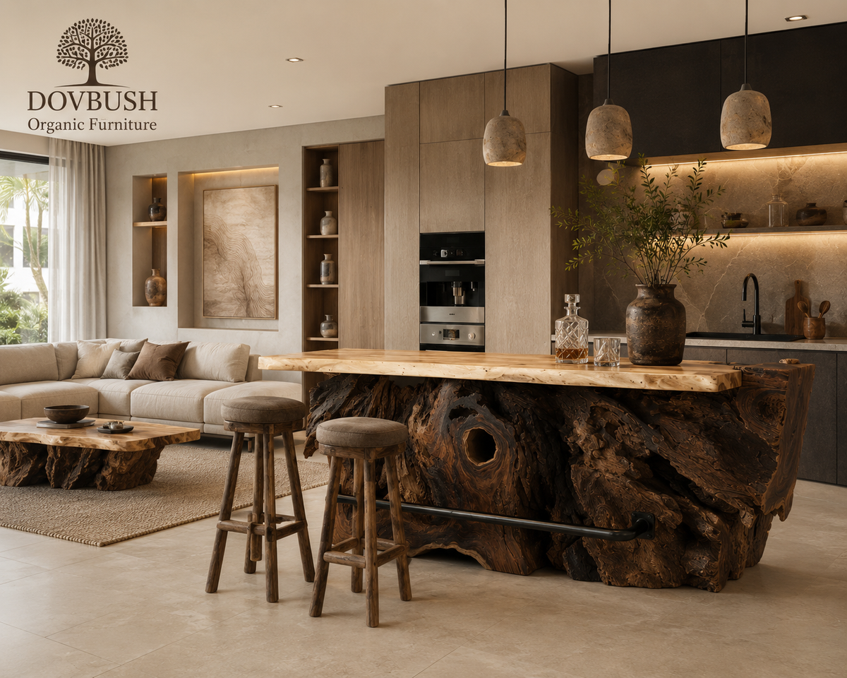 Sculptural Root Bar